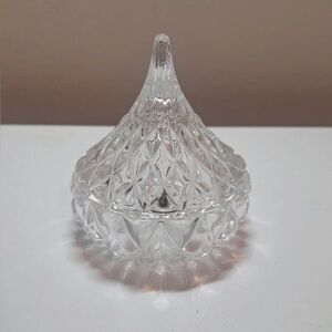 Elegant Clear Glass Trinket Dish